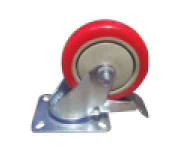 Light Duty Swivel Castor With Food Brake